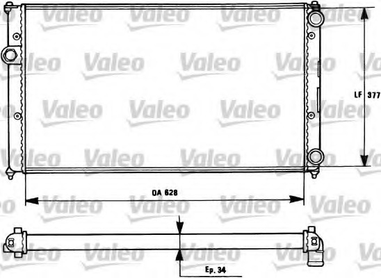 Radiator racire motor