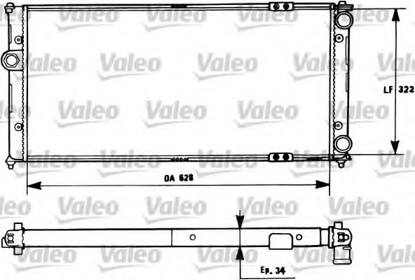 Radiator racire motor