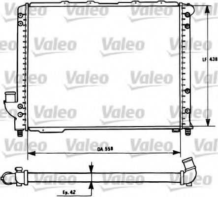 Radiator racire motor