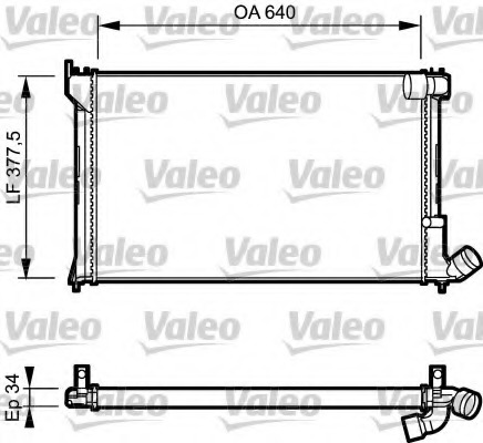 Radiator racire motor