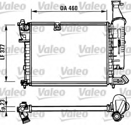 Radiator racire motor