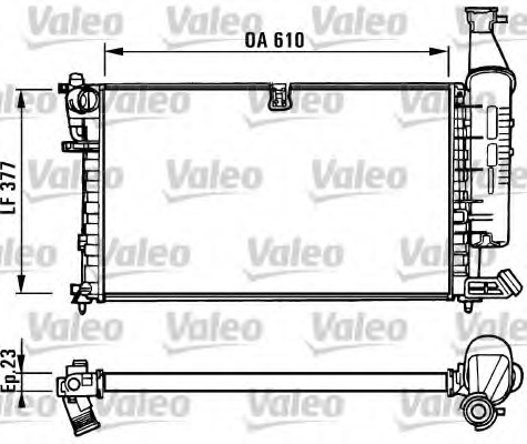 Radiator racire motor