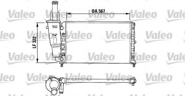 Radiator racire motor