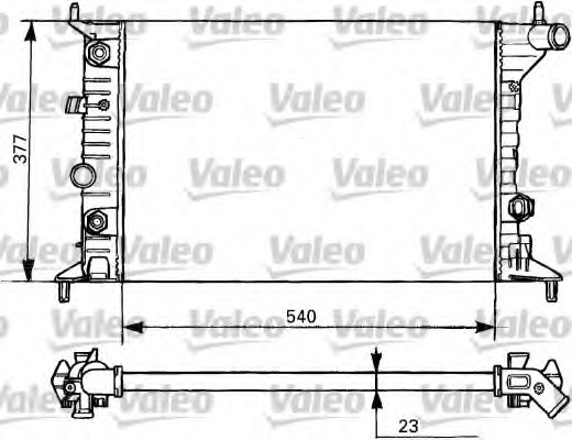 Radiator racire motor