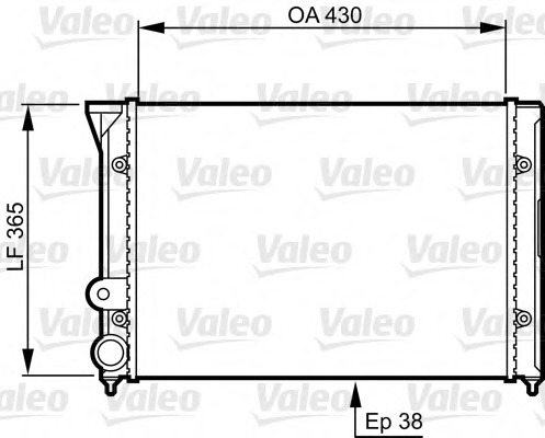 Radiator racire motor