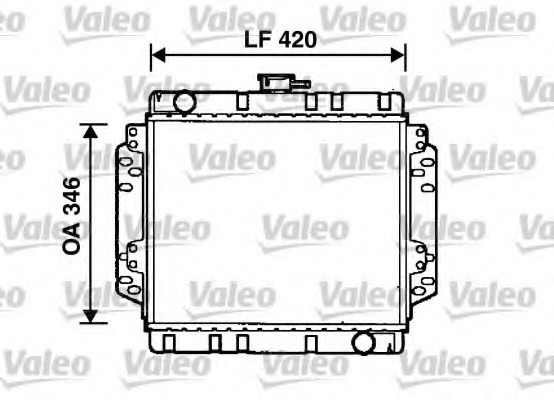 Radiator racire motor