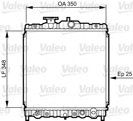 Radiator racire motor