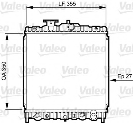 Radiator racire motor