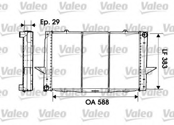 Radiator racire motor