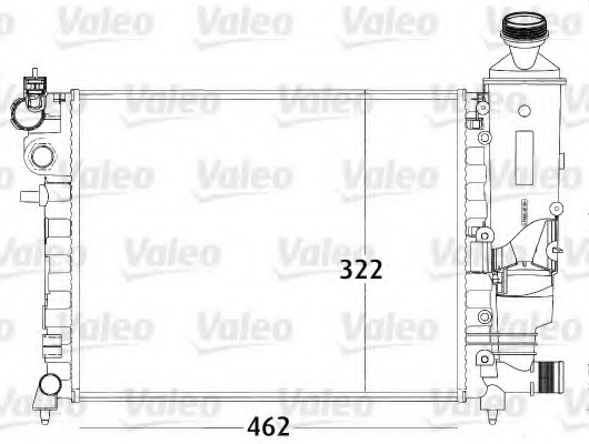 Radiator racire motor