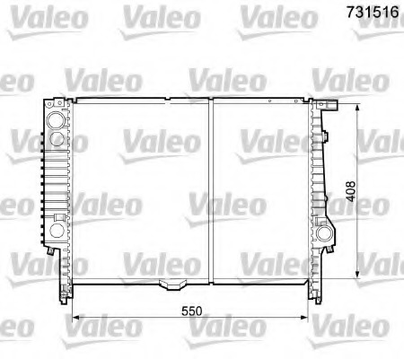 Radiator racire motor