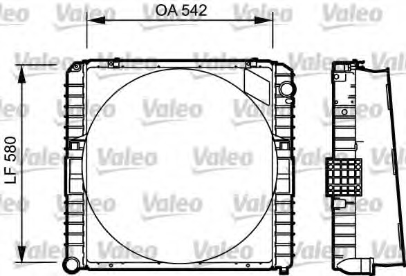 Radiator racire motor