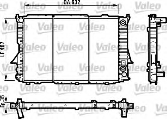 Radiator racire motor