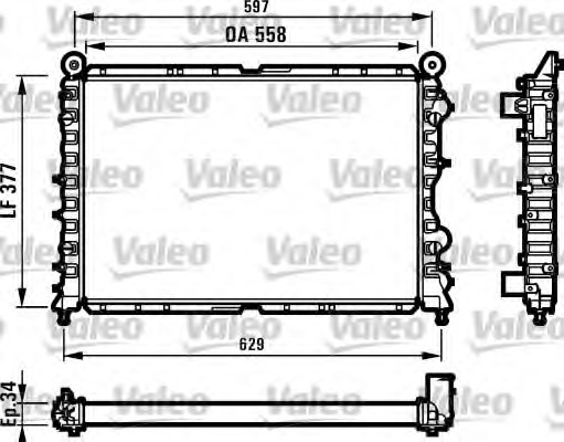 Radiator racire motor