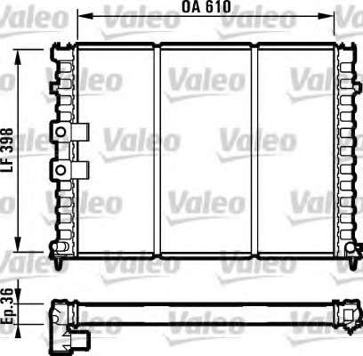 Radiator racire motor