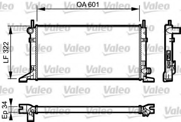 Radiator racire motor