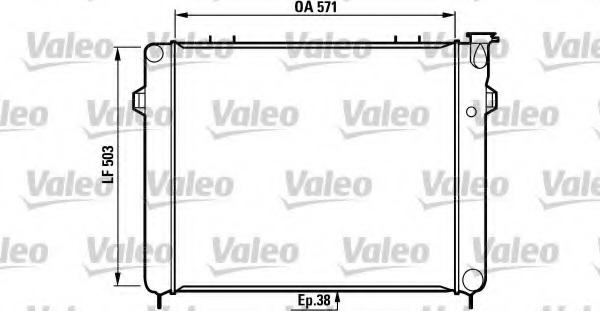 Radiator racire motor