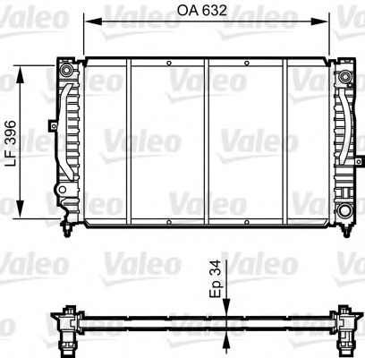 Radiator racire motor