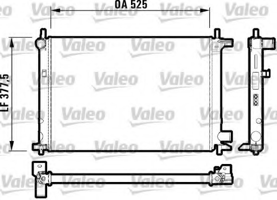 Radiator racire motor