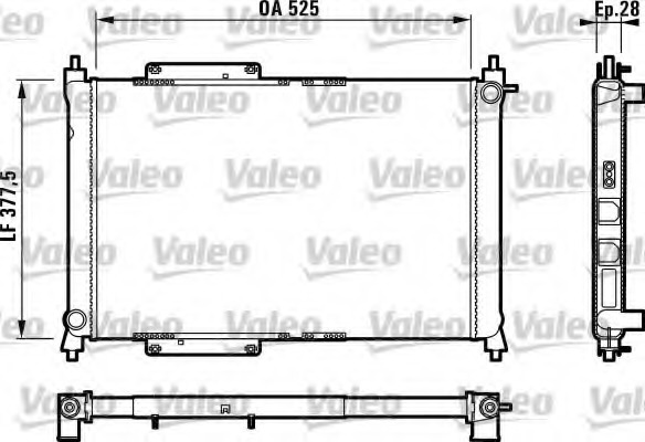 Radiator racire motor