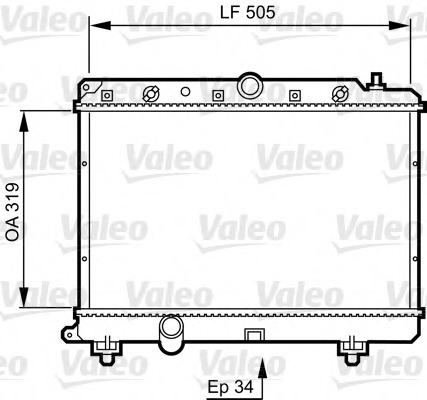 Radiator racire motor