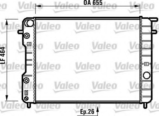 Radiator racire motor