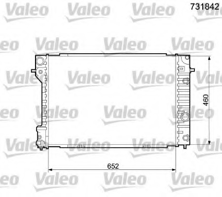 Radiator racire motor