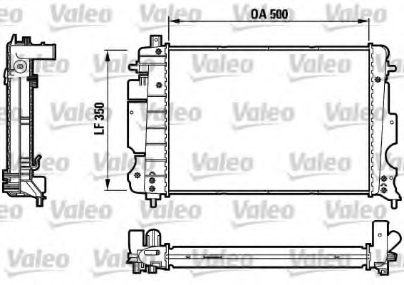 Radiator racire motor