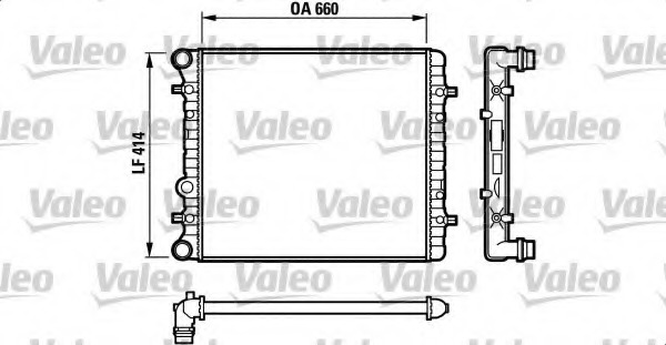 Radiator racire motor