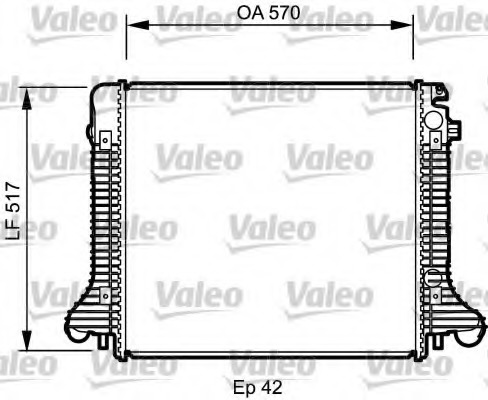 Radiator racire motor