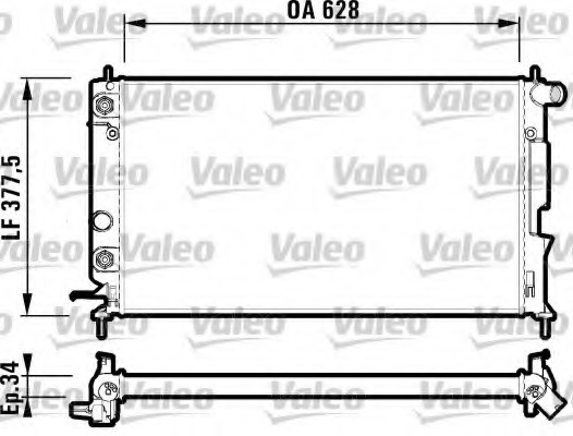 Radiator racire motor