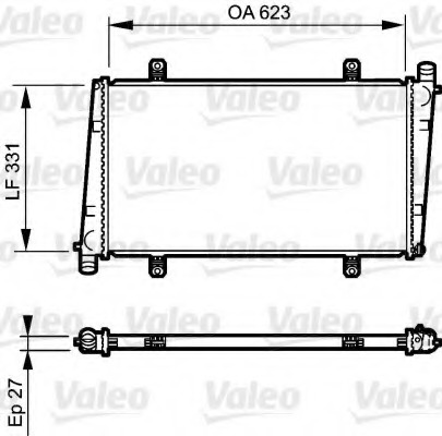 Radiator racire motor