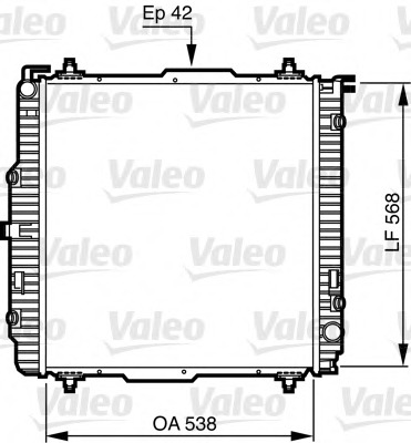 Radiator racire motor