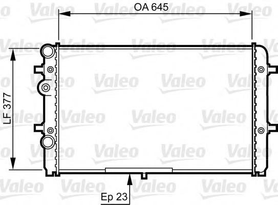 Radiator racire motor