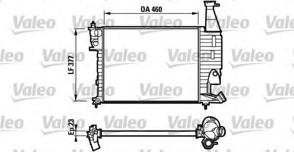 Radiator racire motor