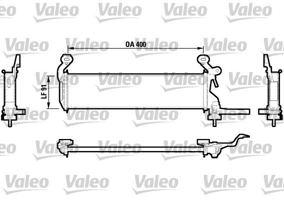 Radiator racire motor