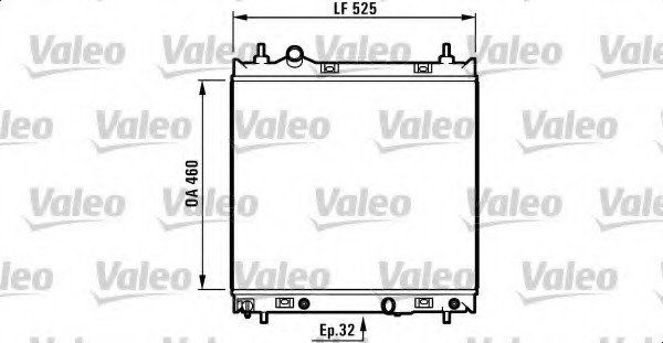 Radiator racire motor