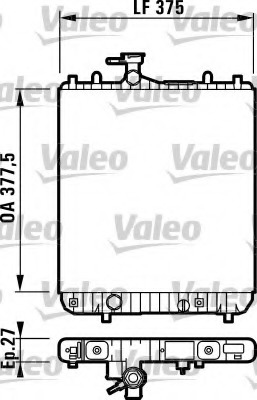 Radiator racire motor