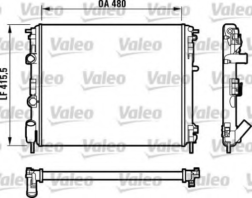 Radiator racire motor