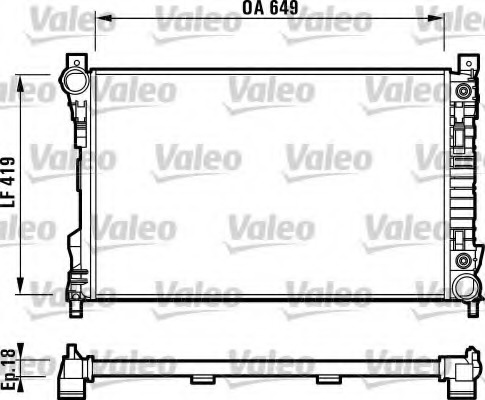 Radiator racire motor