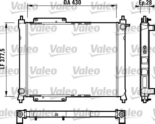 Radiator racire motor