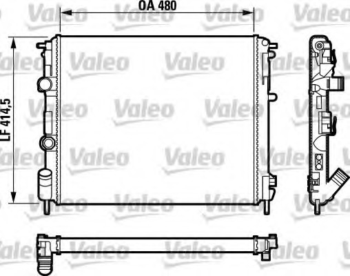 Radiator racire motor