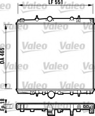 Radiator racire motor