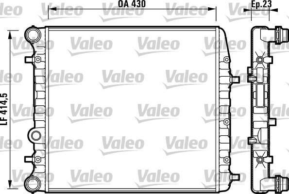 Radiator racire motor