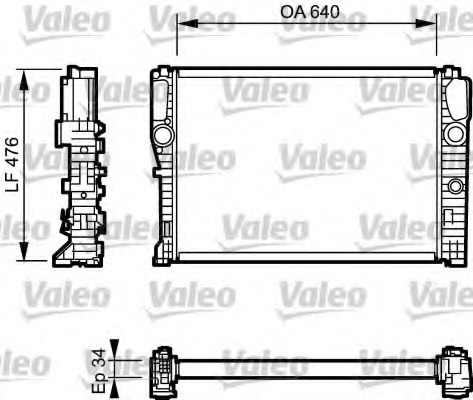 Radiator racire motor