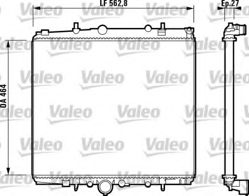 Radiator racire motor