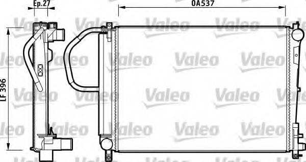 Radiator racire motor