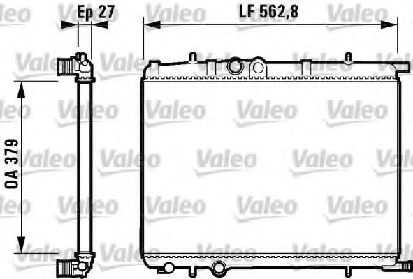 Radiator racire motor