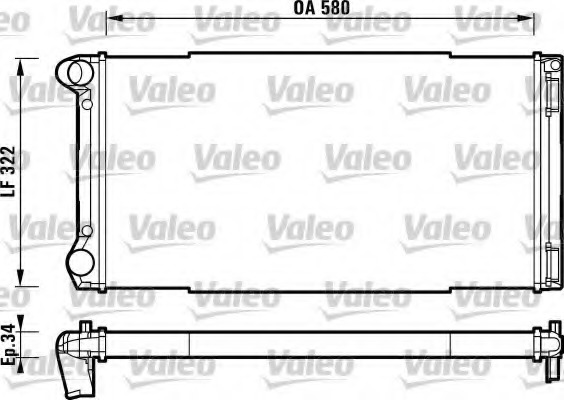 Radiator racire motor