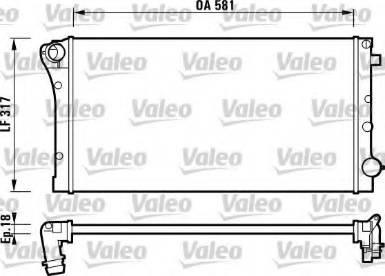 Radiator racire motor